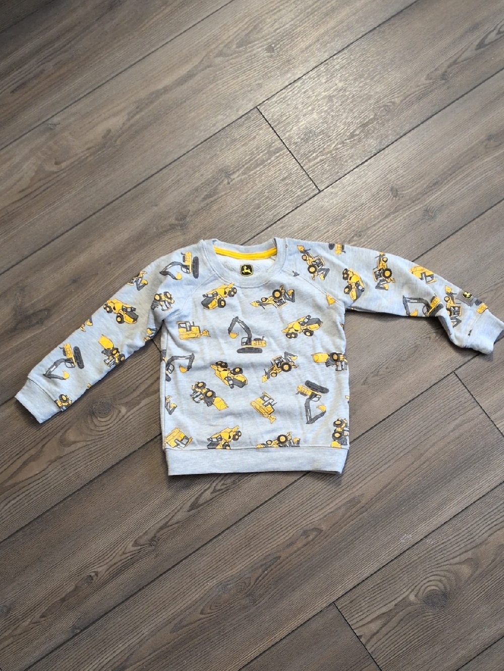 Toddler boy 2T John Deere Grey Sweatshirt